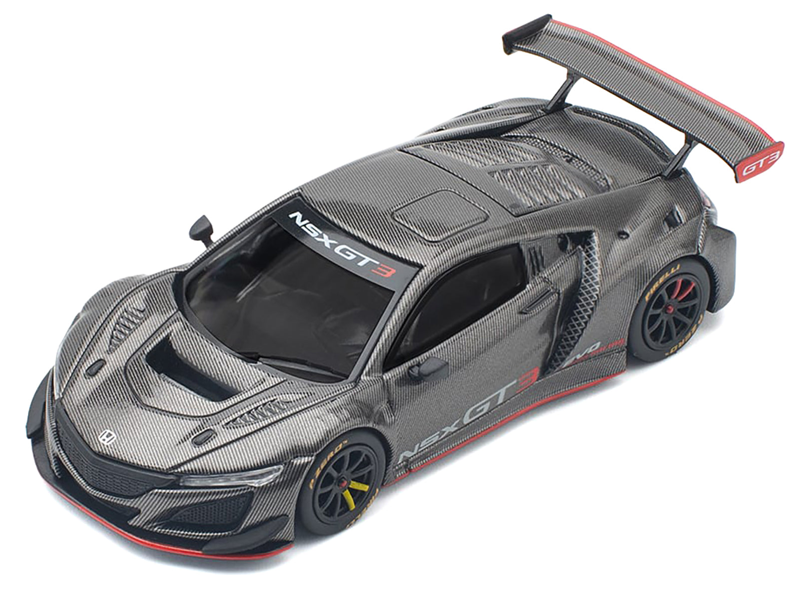 Honda NSX GT3 EVO22 Carbon Edition 1/64 Diecast Model Car by Pop Race - image 4