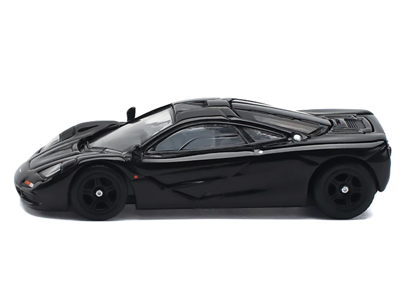 McLaren F1 Jet Black 1/64 Diecast Model Car by Pop Race - image 2