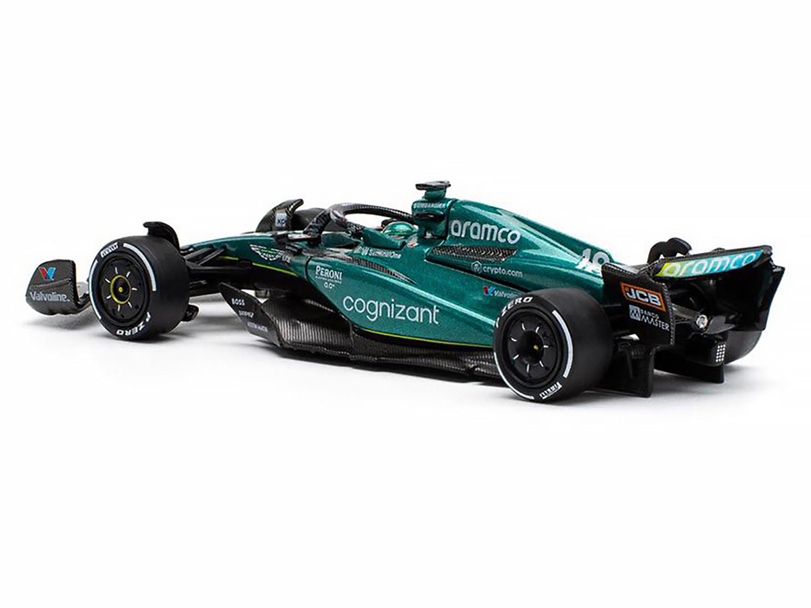 Aston Martin AMR23 #18 Lance Stroll "Formula One F1 World Championship" (2023) 1/64 Diecast Model Car by Pop Race - image 3