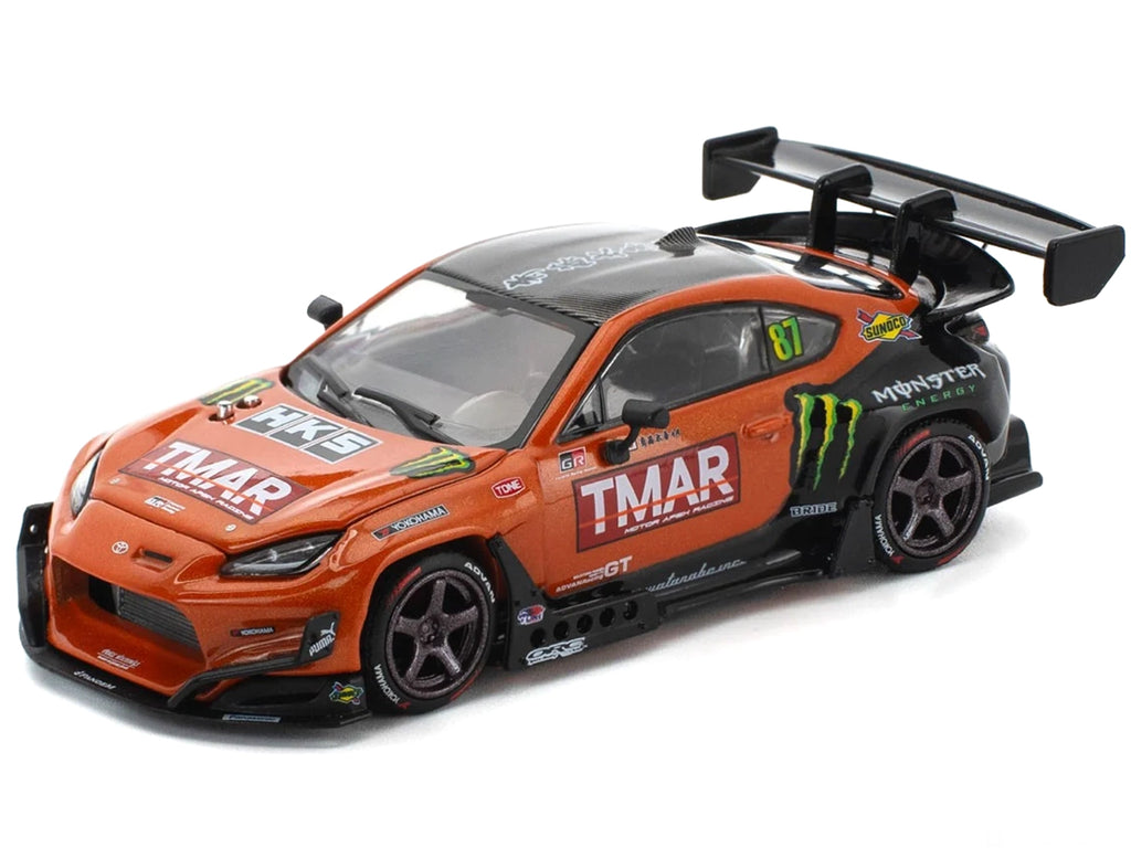 Toyota Pandem GR86 #87 Daigo Saito "Formula Drift Japan" (2022) 1/64 Diecast Model Car by Pop Race - image 2