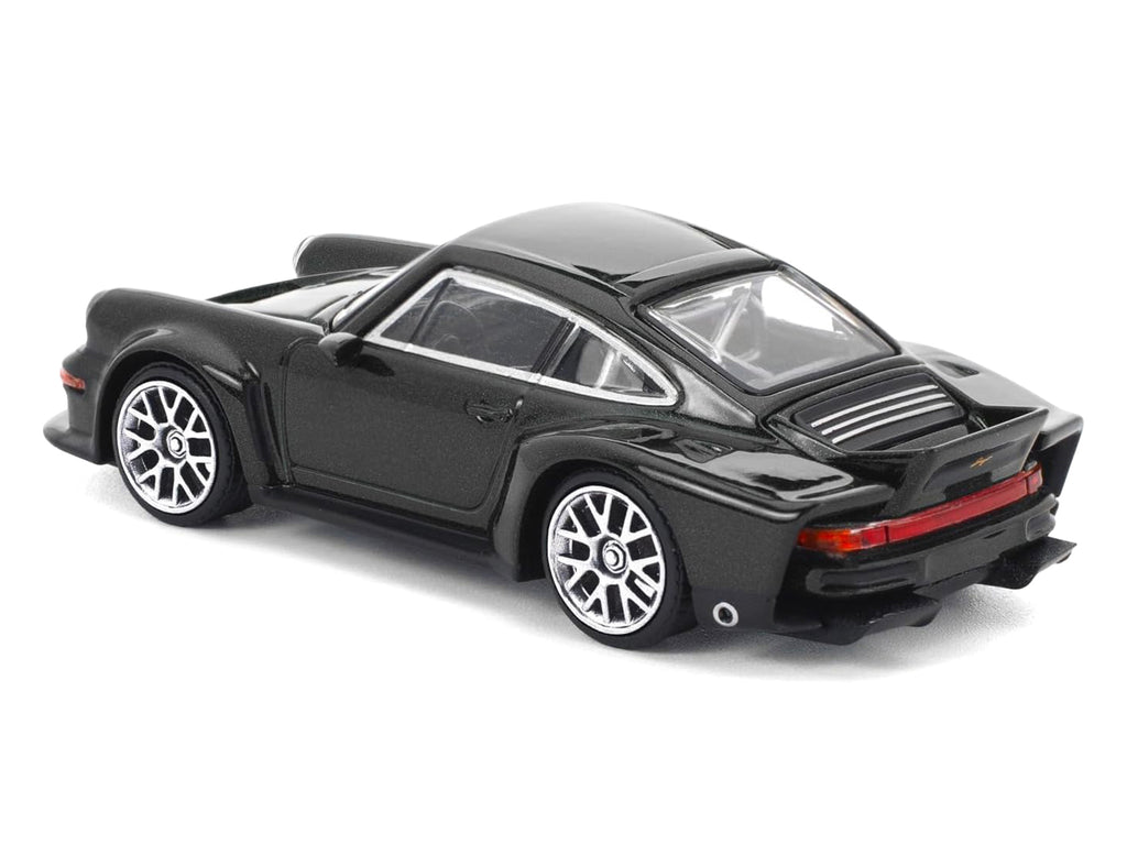 Singer DLS Turbo Black Metallic 1/64 Diecast Model Car by Pop Race