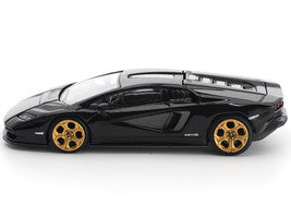 Lamborghini Countach LPI 800-4 Deep Black 1/64 Diecast Model Car by Pop Race