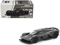 Aston Martin Valkyrie Carbon Fiber 1/64 Diecast Model Car by Pop Race
