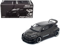 Toyota "Pandem" GR Yaris RHD (Right Hand Drive) Carbon Fiber 1/64 Diecast Model Car by Pop Race