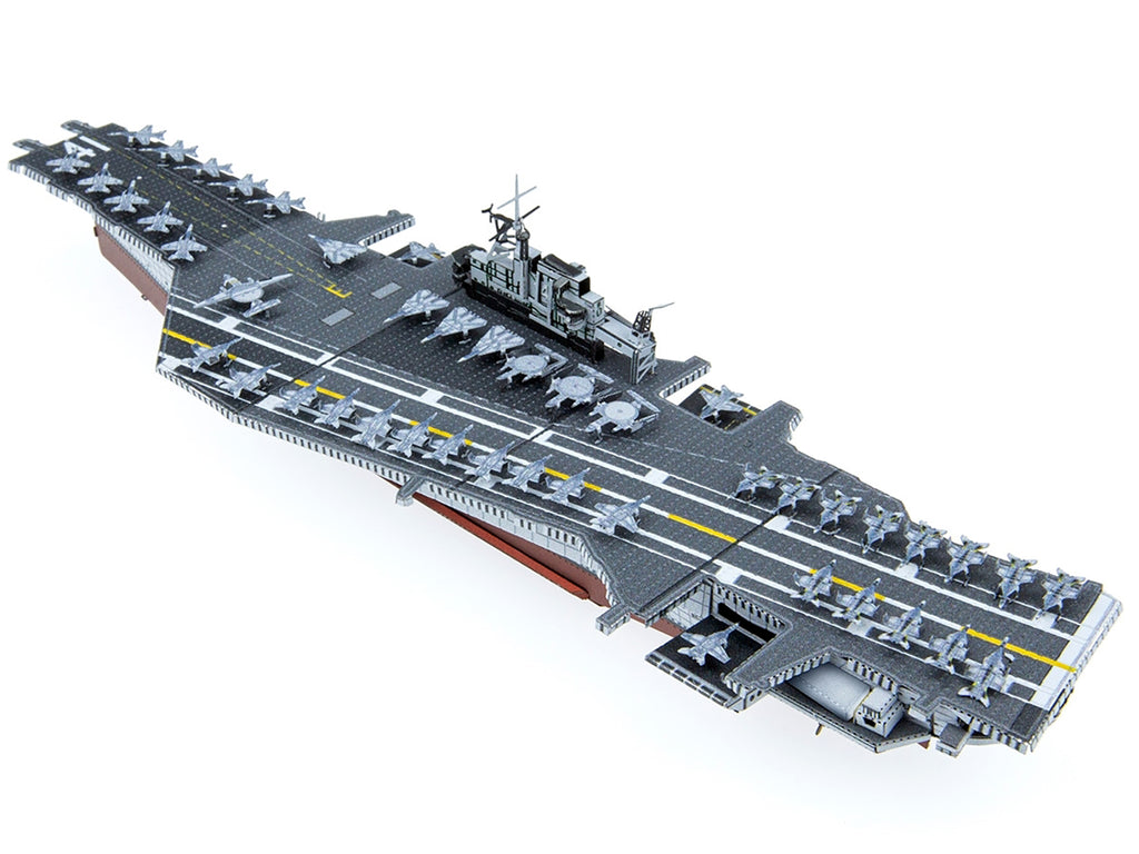 Model Kit USS Midway (CV-41) Aircraft Carrier (Challenging Difficulty) Steel Model by Metal Earth - image 3