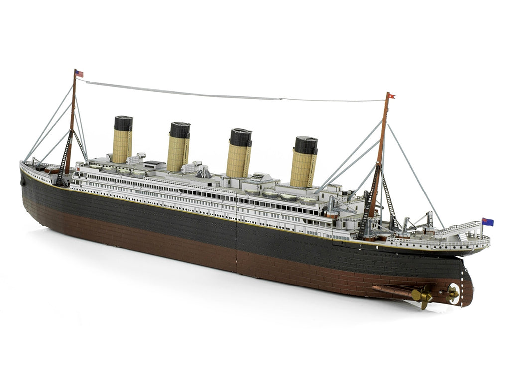 Model Kit RMS Titanic Ship (Moderate Difficulty) Steel Model by Metal Earth - image 2