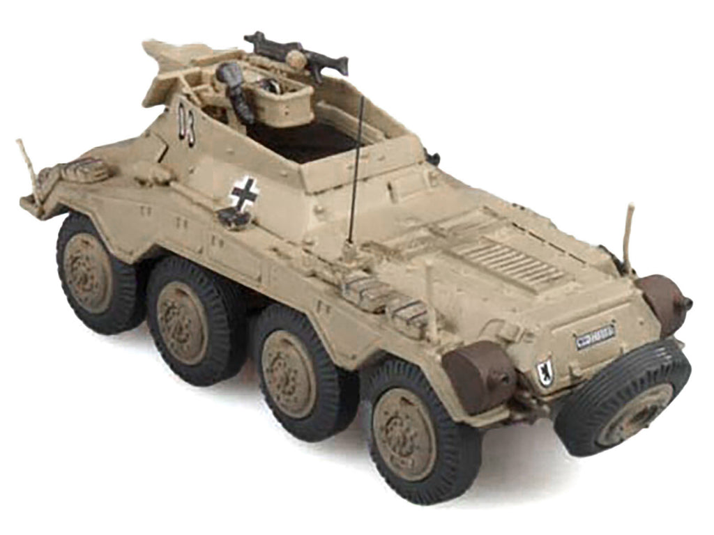 Sd.Kfz. 234/3 Armored Vehicle "#0 3rd Panzer Division Hungary" (1945) German Army 1/72 Diecast Model by Panzerstahl - image 3