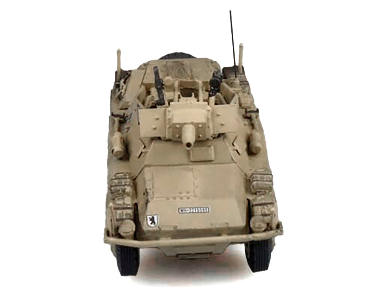 Sd.Kfz. 234/3 Armored Vehicle "#0 3rd Panzer Division Hungary" (1945) German Army 1/72 Diecast Model by Panzerstahl - image 4