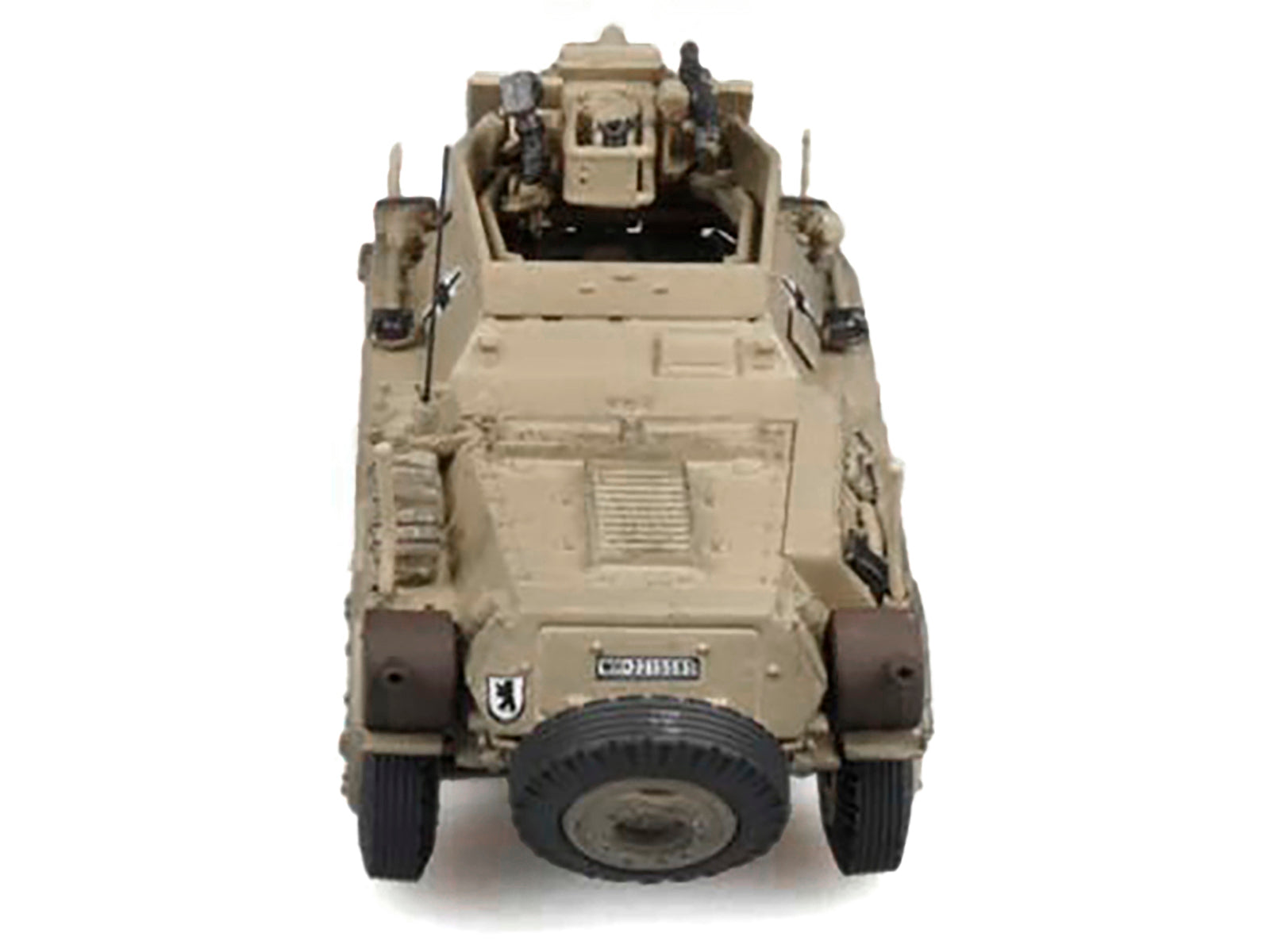 Sd.Kfz. 234/3 Armored Vehicle "#0 3rd Panzer Division Hungary" (1945) German Army 1/72 Diecast Model by Panzerstahl - image 5