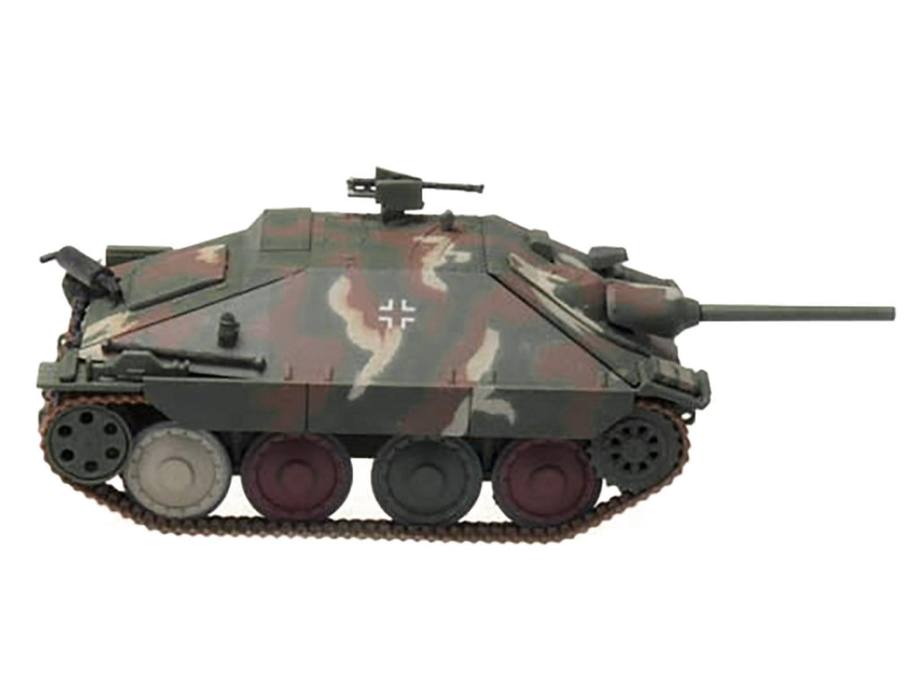 Hetzer (Starr) Tank Destroyer "Kampfgruppe Milowitz Prague" (1945) German Army 1/72 Diecast Model by Panzerstahl - image 2
