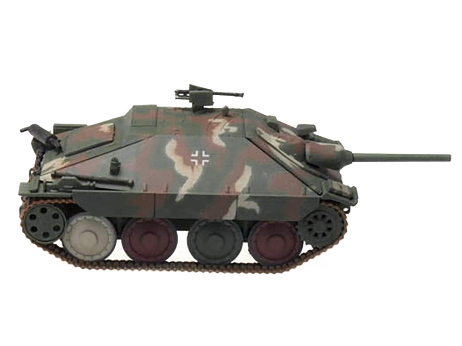 Hetzer (Starr) Tank Destroyer "Kampfgruppe Milowitz Prague" (1945) German Army 1/72 Diecast Model by Panzerstahl - image 2