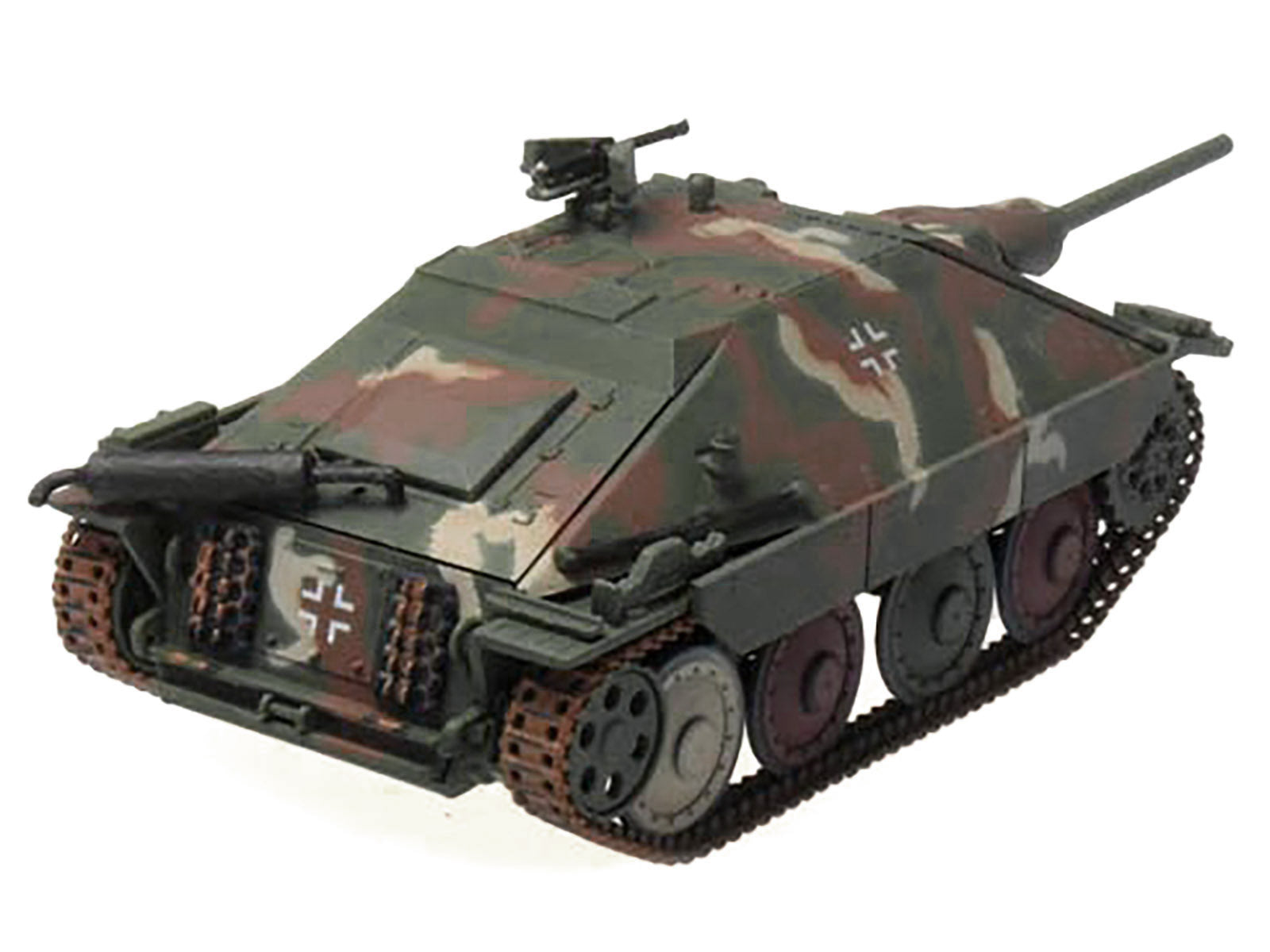 Hetzer (Starr) Tank Destroyer "Kampfgruppe Milowitz Prague" (1945) German Army 1/72 Diecast Model by Panzerstahl - image 3