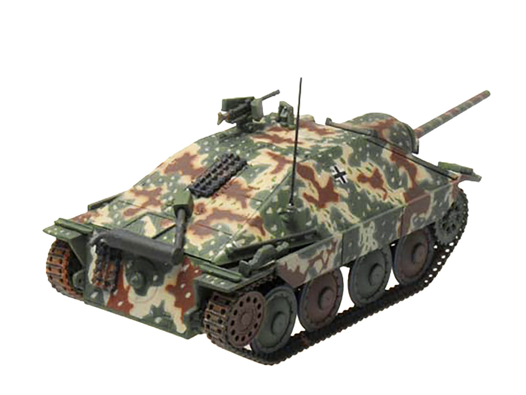 Hetzer (Early) Tank Destroyer "StuG.Abt 1708 France" (1944) German Army 1/72 Diecast Model by Panzerstahl - image 3