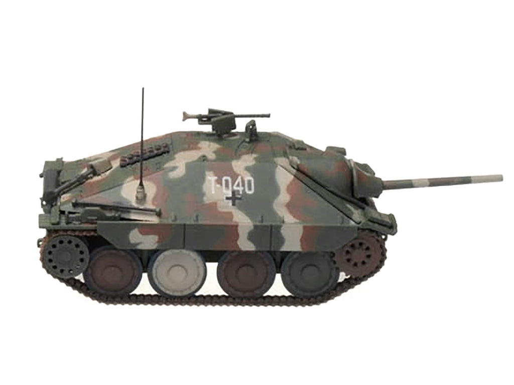 Hetzer (Mid Prod) Tank Destroyer "T-040 Marika 2nd Hungarian Panzer Division Balaton" (1945) German Army 1/72 Diecast Model by Panzerstahl - image 2