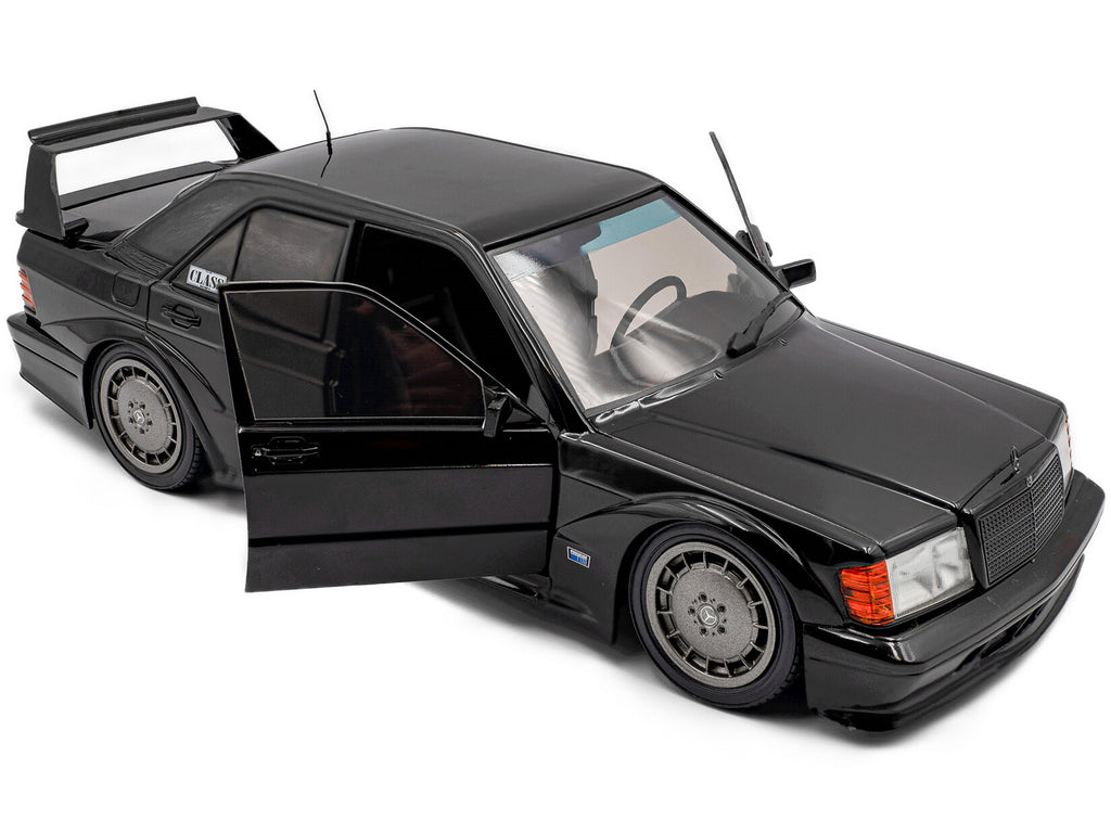 Mercedes Benz 190 Evolution II (W201) "Solido Works" Black 1/18 Diecast Model Car by Solido - image 2