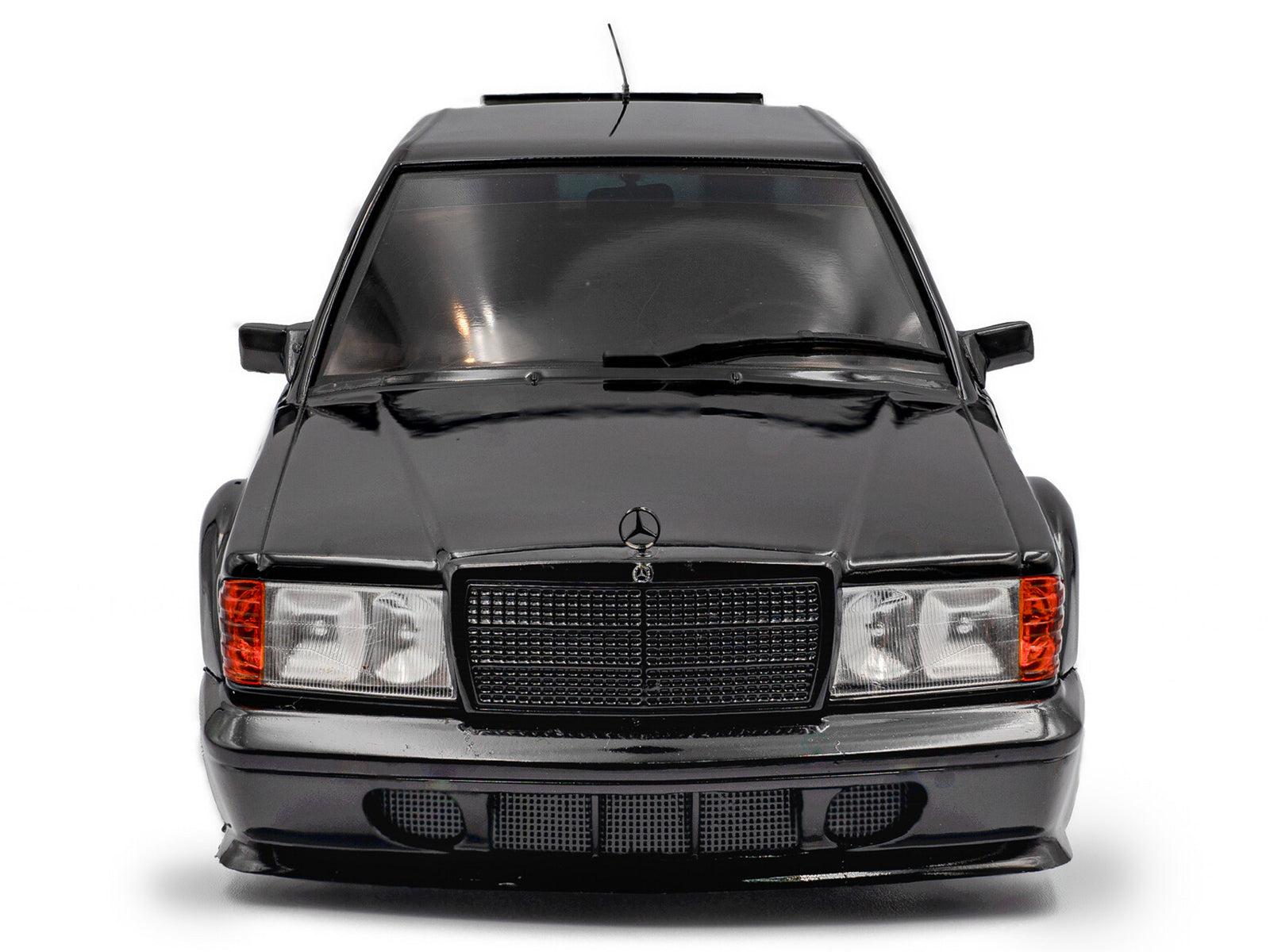 Mercedes Benz 190 Evolution II (W201) "Solido Works" Black 1/18 Diecast Model Car by Solido - image 5