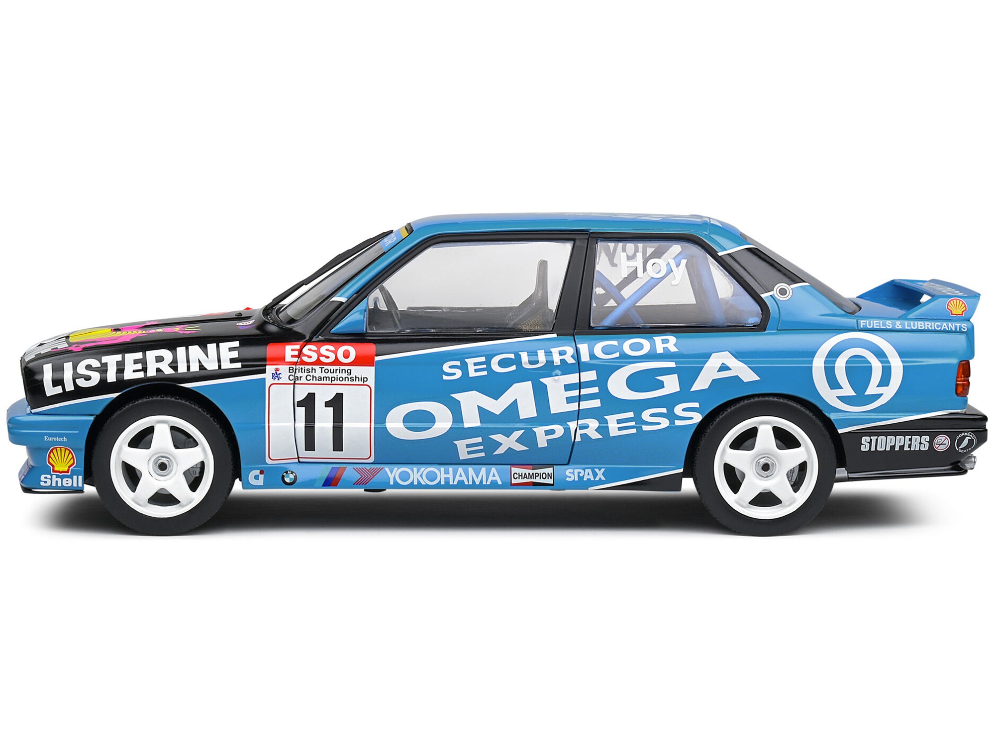 BMW E30 M3 #11 Will Hoy Winner "BTCC (British Touring Car Championship)" (1991) "Competition" Series 1/18 Diecast Model Car by Solido - image 3