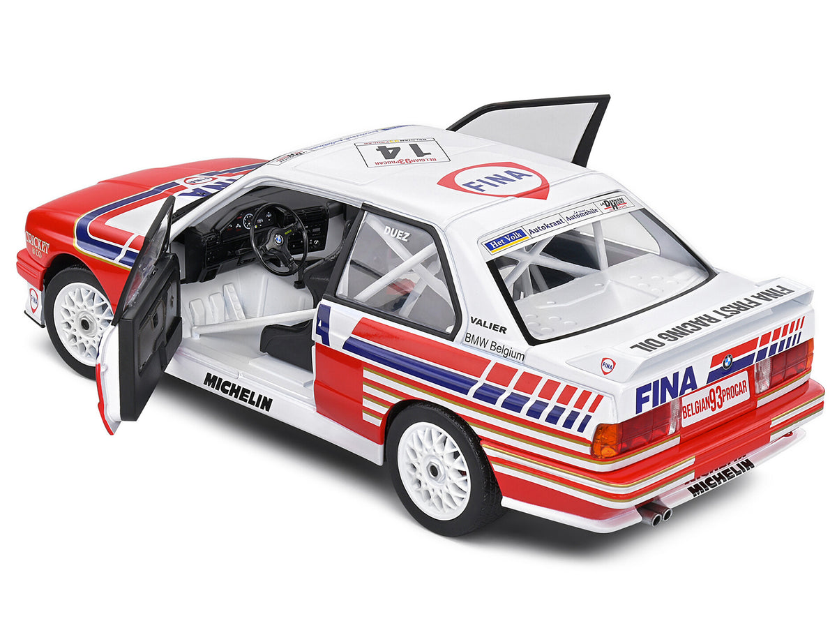 BMW E30 M3 #14 Marc Duez "Belgian Procar Championship" (1993) "Competition" Series 1/18 Diecast Model Car by Solido - image 5