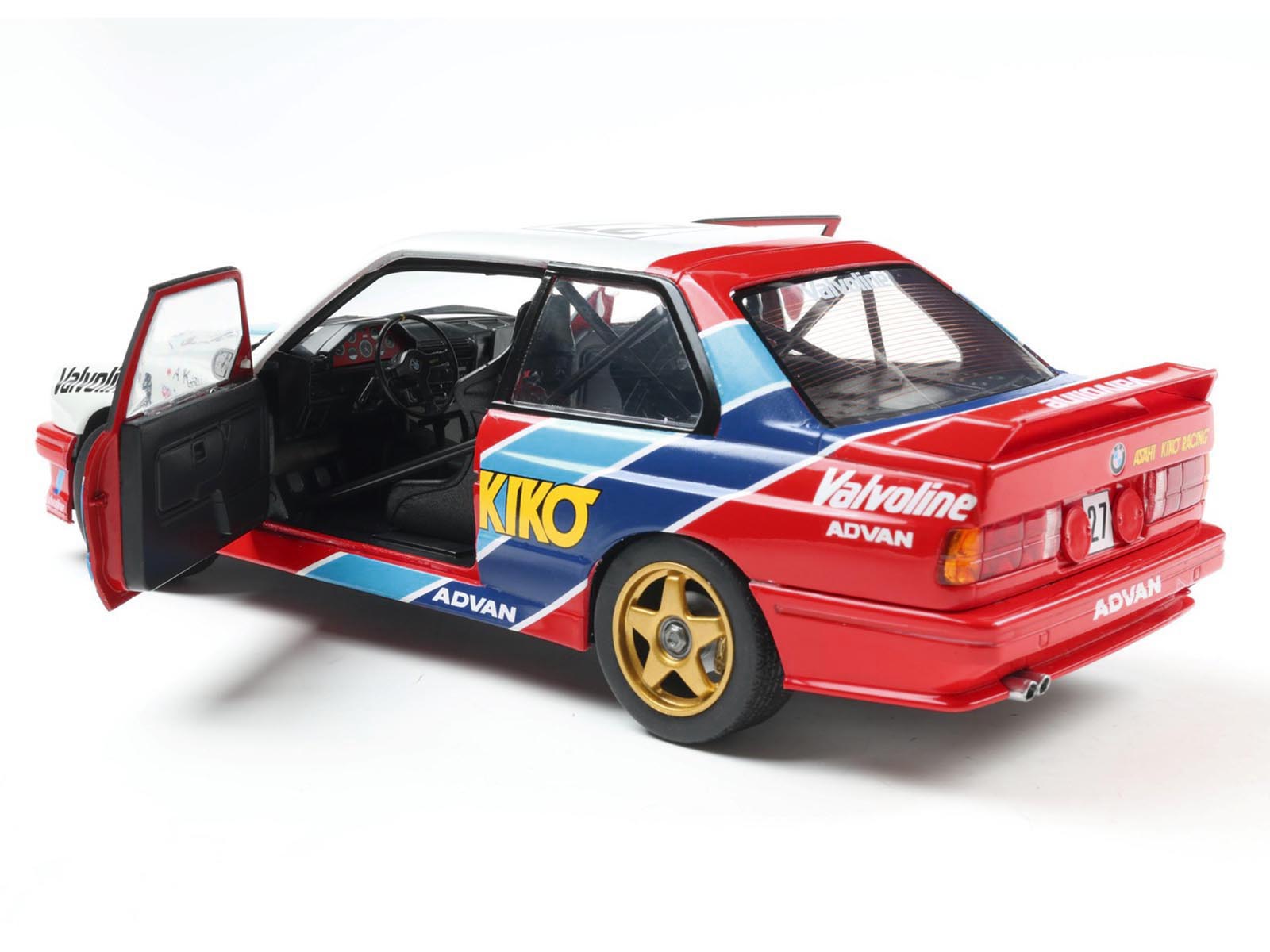 BMW E30 M3 #27 Atsushi Kawamoto - Anthony Reid "Japanese Touring Car Championship" (1986) "Competition" Series 1/18 Diecast Model Car by Solido - image 3