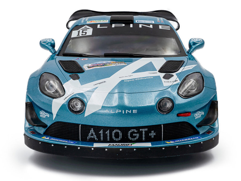 Alpine A110 Rallye GT+ #15 Raphael Astier - Denis Giraudet "Rallye Du Mont Blanc" (2024) "Competition" Series 1/18 Diecast Model Car by Solido - image 5