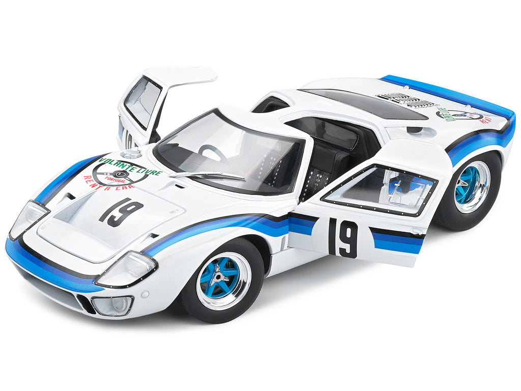 Ford GT40 MK.1 RHD (Right Hand Drive) #19 Emilio Marta "Angola Championship" (1973) "Competition" Series 1/18 Diecast Model Car by Solido - image 2
