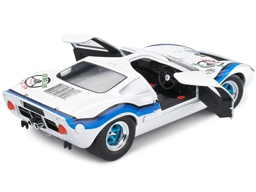 Ford GT40 MK.1 RHD (Right Hand Drive) #19 Emilio Marta "Angola Championship" (1973) "Competition" Series 1/18 Diecast Model Car by Solido - image 4