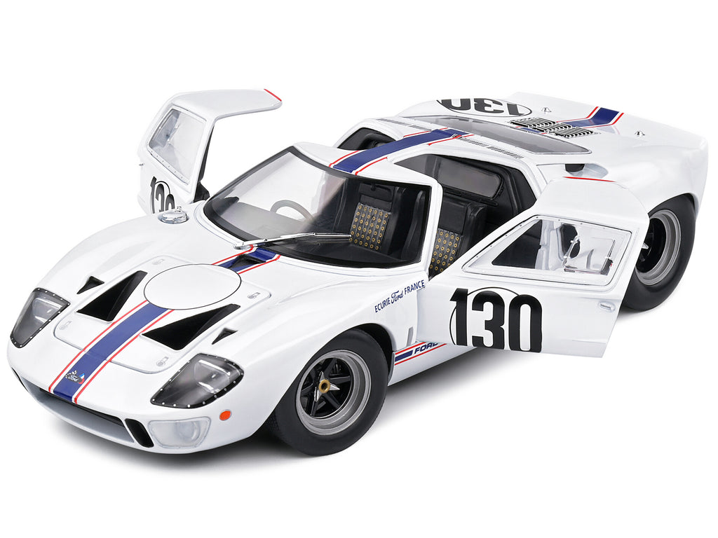 Ford GT40 MK1 #130 Henri Greder - Jean-Michel Giorgi "Targa Florio" (1967) "Competition" Series 1/18 Diecast Model Car by Solido - image 2