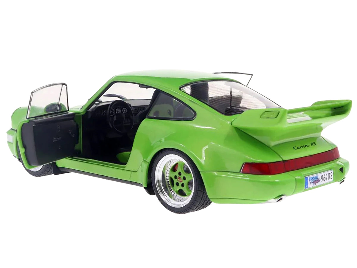 1990 Porsche 911 (964) Carrera RS "Streetfighter" Green Metallic 1/18 Diecast Model Car by Solido - image 2