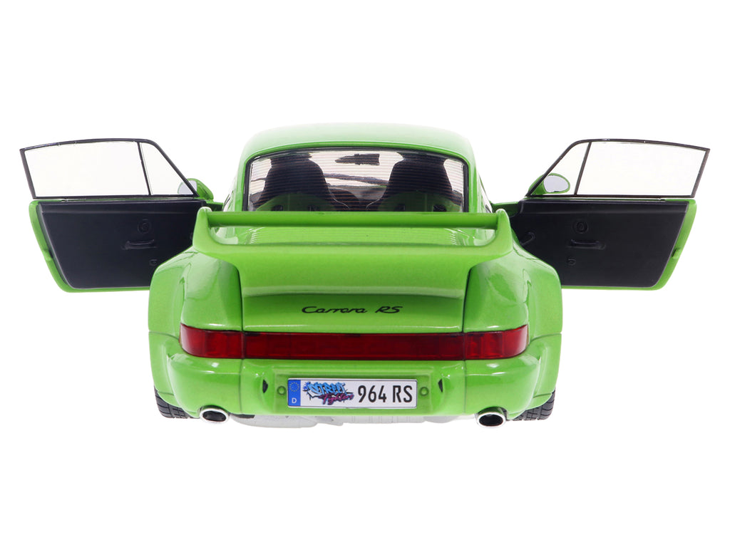 1990 Porsche 911 (964) Carrera RS "Streetfighter" Green Metallic 1/18 Diecast Model Car by Solido - image 3
