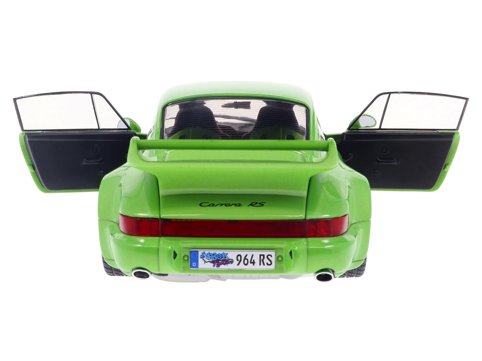 1990 Porsche 911 (964) Carrera RS "Streetfighter" Green Metallic 1/18 Diecast Model Car by Solido - image 3