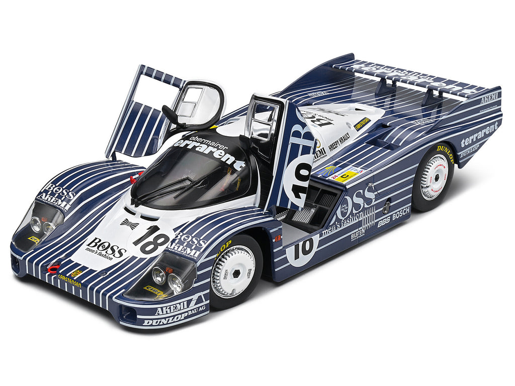 Porsche 956LH #18 Jurgen Lassig - Axel Plankenhorn - Desire Wilson "24 Hours of Le Mans" (1983) "Competition" Series 1/18 Diecast Model Car by Solido - image 3