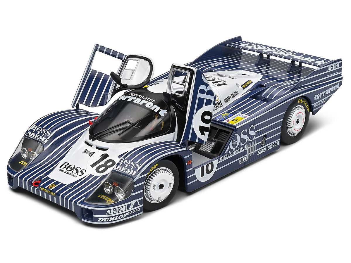 Porsche 956LH #18 Jurgen Lassig - Axel Plankenhorn - Desire Wilson "24 Hours of Le Mans" (1983) "Competition" Series 1/18 Diecast Model Car by Solido - image 3