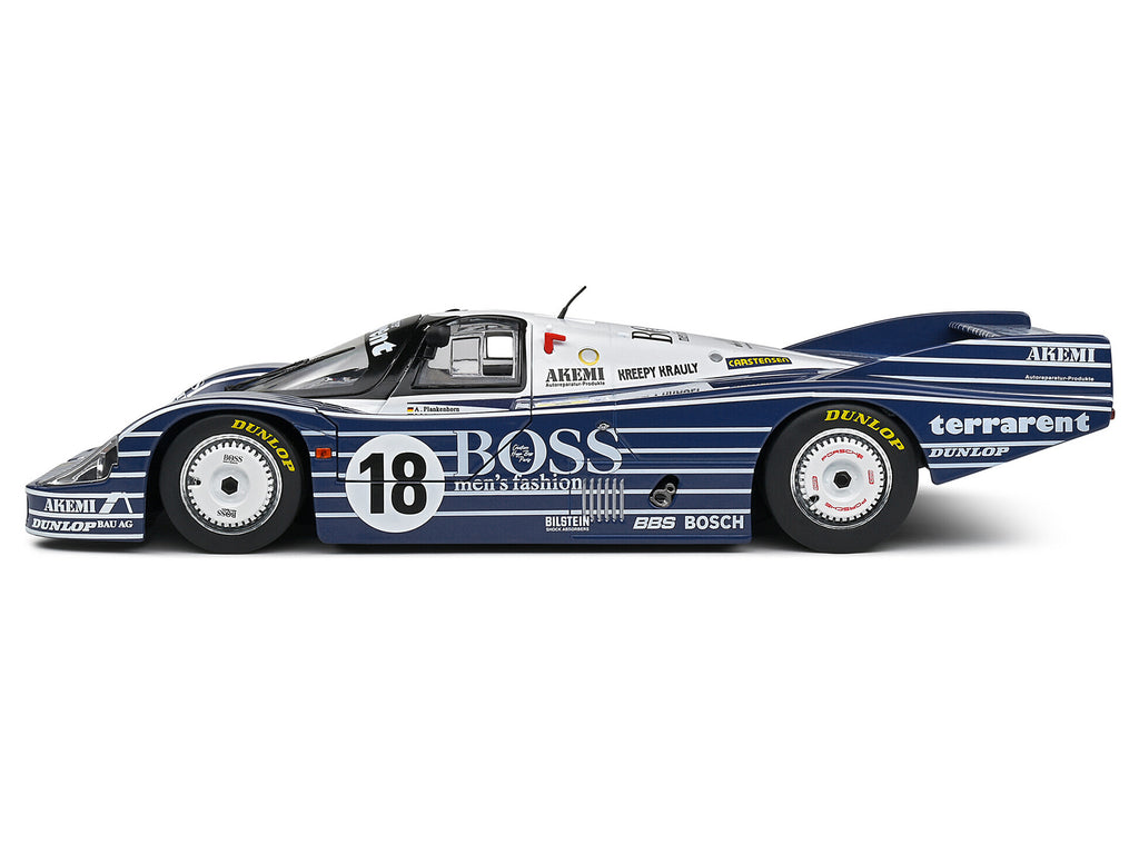 Porsche 956LH #18 Jurgen Lassig - Axel Plankenhorn - Desire Wilson "24 Hours of Le Mans" (1983) "Competition" Series 1/18 Diecast Model Car by Solido - image 2