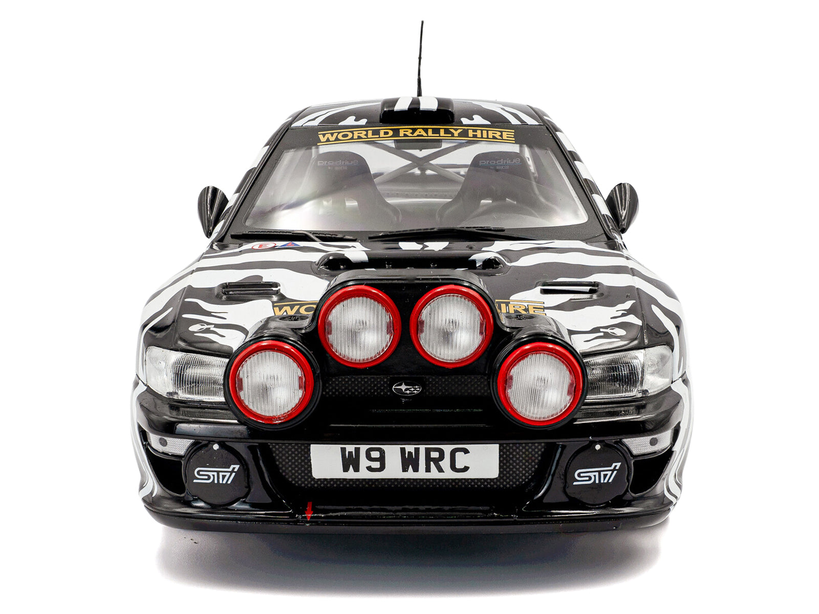 Subaru Impreza S5 WRC99 #38 Nigel Heath - Steve Lancaster "Rallye de Portugal" (2001) "Competition" Series 1/18 Diecast Model Car by Solido - image 5
