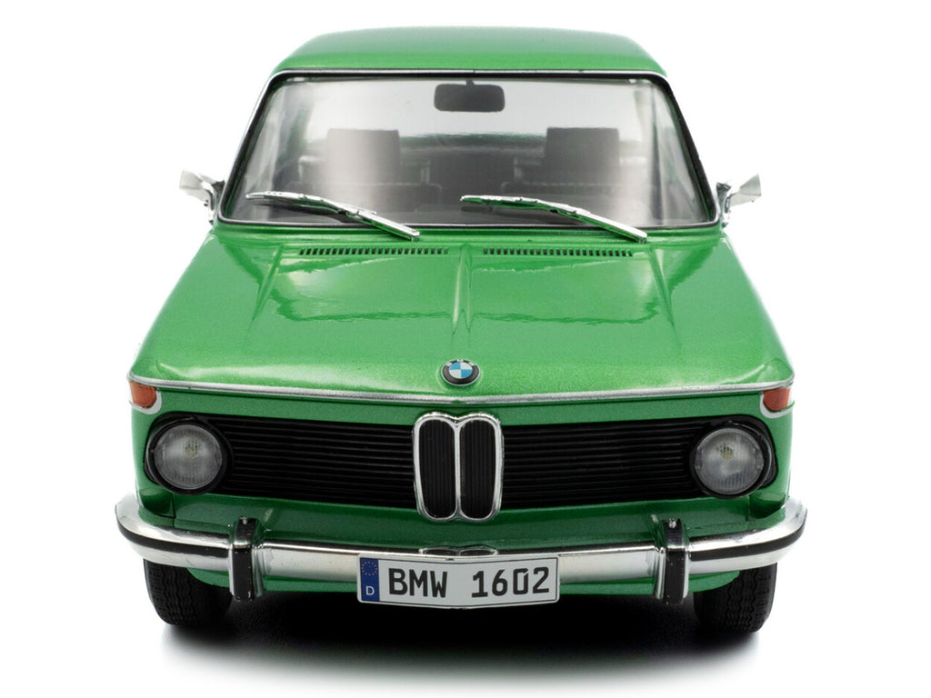 1971 BMW 1602 Taiga Green Metallic 1/18 Diecast Model Car by Solido - image 5