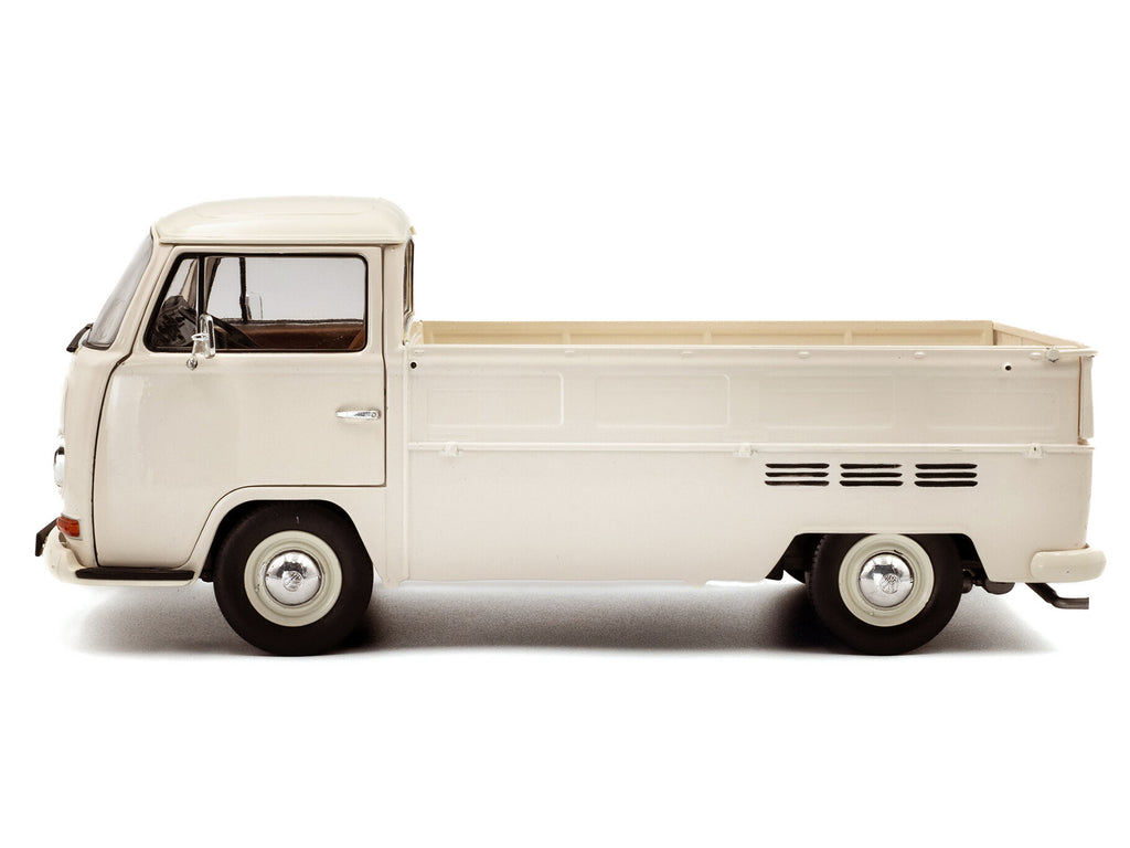 1968 Volkswagen T2 Pickup Truck Beige 1/18 Diecast Model Car by Solido - image 3