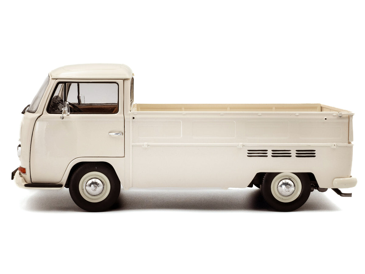 1968 Volkswagen T2 Pickup Truck Beige 1/18 Diecast Model Car by Solido - image 3