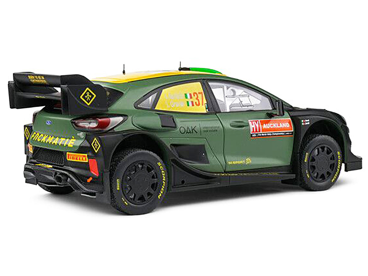 Ford Puma Rally1 Hybrid #37 Lorenzo Bertelli - Lorenzo Granai "Rally New Zealand" (2022) "Competition" Series 1/18 Diecast Model Car by Solido - image 5