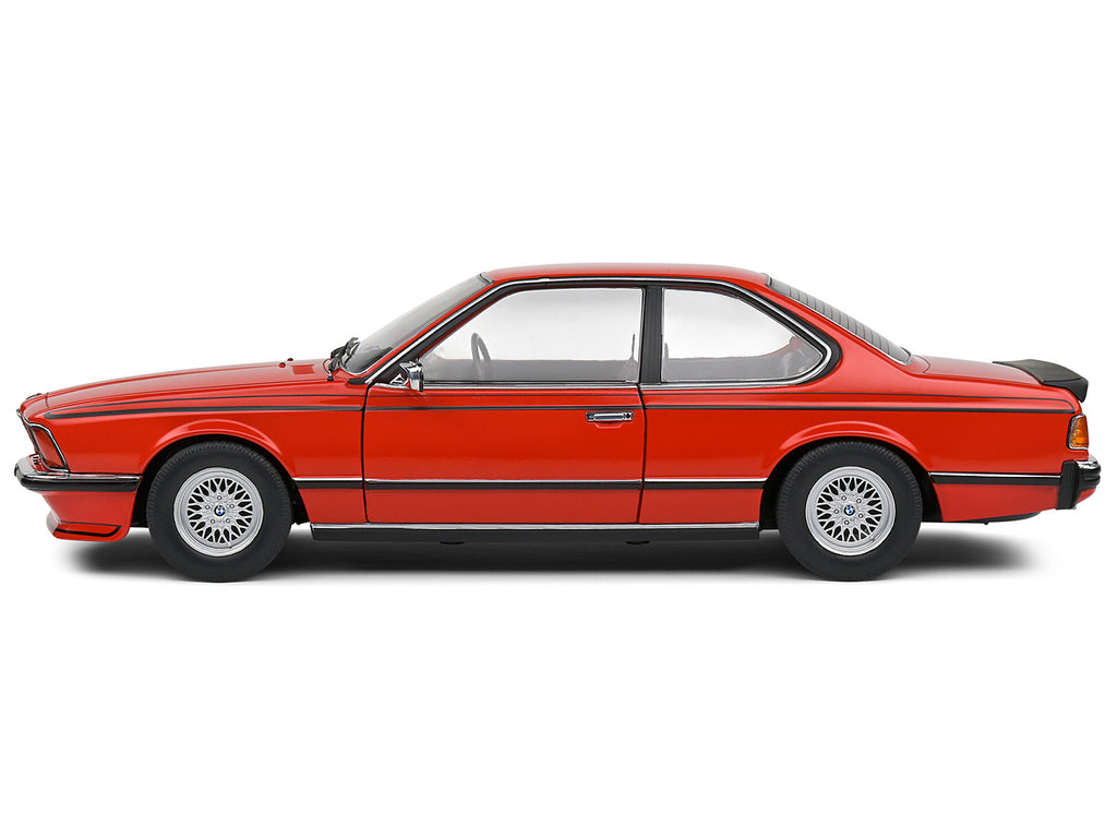 1984 BMW 635 CSI (E24) Henna Red 1/18 Diecast Model Car by Solido - image 3