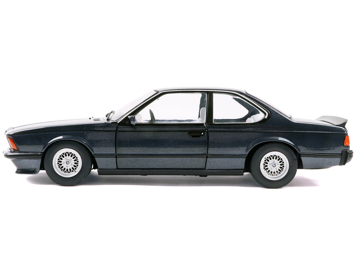 1984 BMW 635 CSI (E24) Macau Blue Metallic 1/18 Diecast Model Car by Solido - image 2