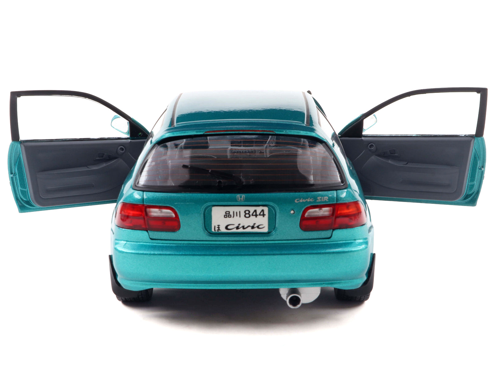 1991 Honda Civic (EG6) RHD (Right Hand Drive) Aztec Green Metallic 1/18 Diecast Model Car by Solido - image 4