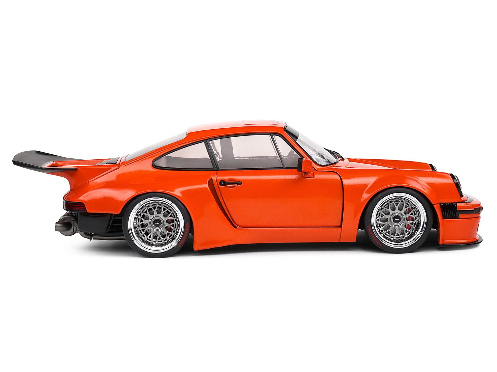 2022 Porsche 911 KS-R Orange Metallic 1/18 Diecast Model Car by Solido - image 3