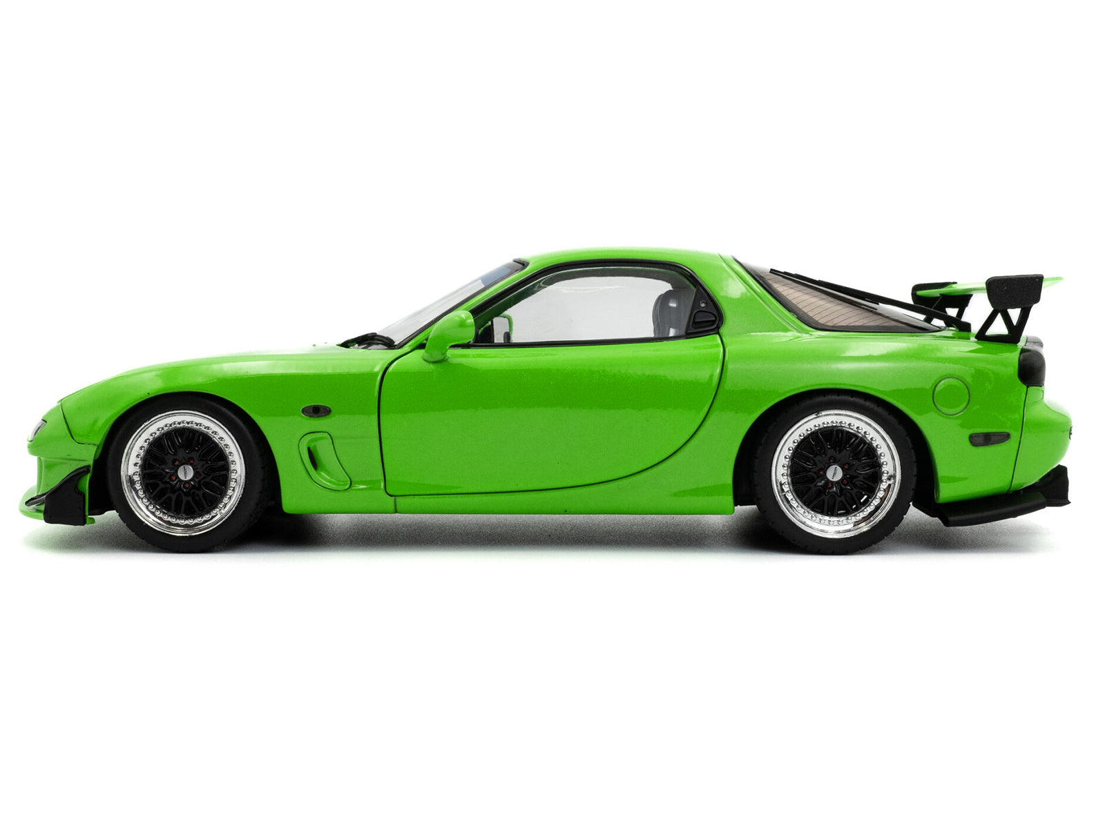 1999 Mazda RX7 Type RS (FD3RS) RHD (Right Hand Drive) Neon Green 1/18 Diecast Model Car by Solido - image 3