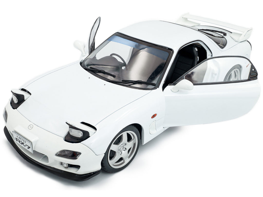 2001 Mazda RX7 Type RS (FD3S) RHD (Right Hand Drive) White 1/18 Diecast Model Car by Solido - image 2