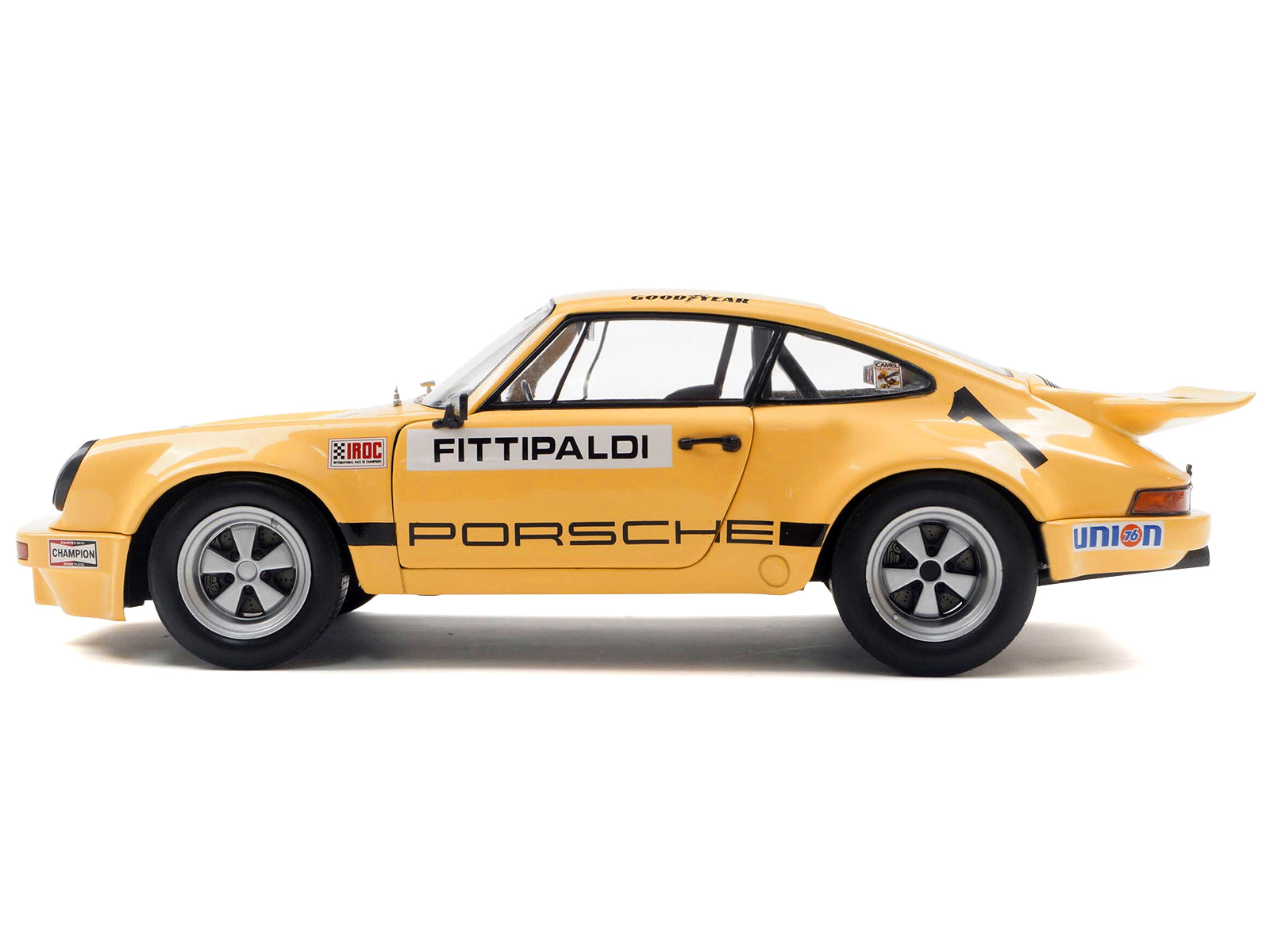 Porsche 911 IROC #1 Emerson Fittipaldi "International Race of Champions" (1974) "Competition" Series 1/18 Diecast Model Car by Solido - image 3