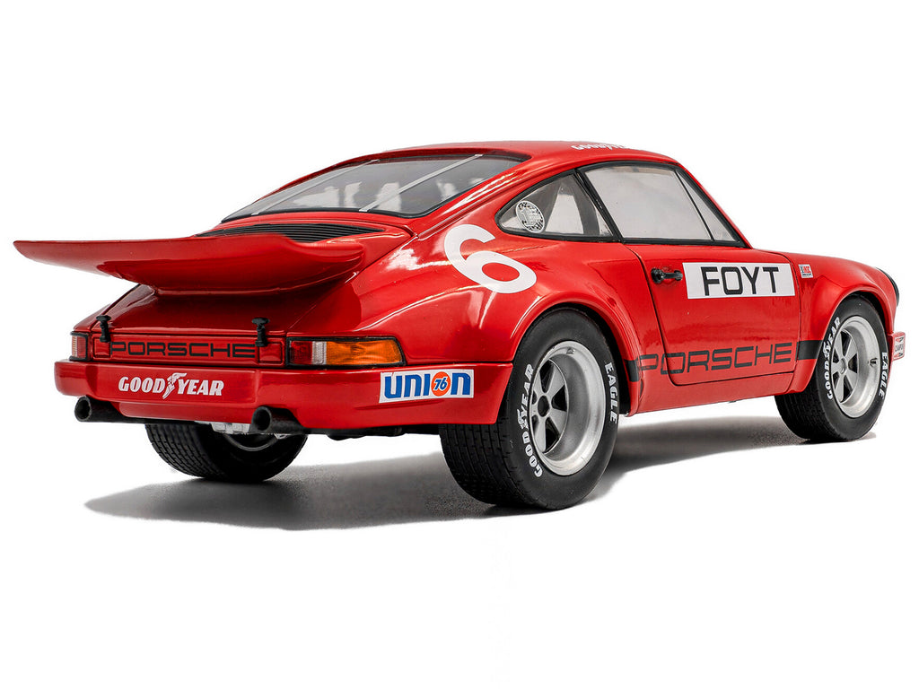 Porsche 911 IROC #6 A.J. Foyt "International Race of Champions" (1974) 1/18 Diecast Model Car by Solido - image 4