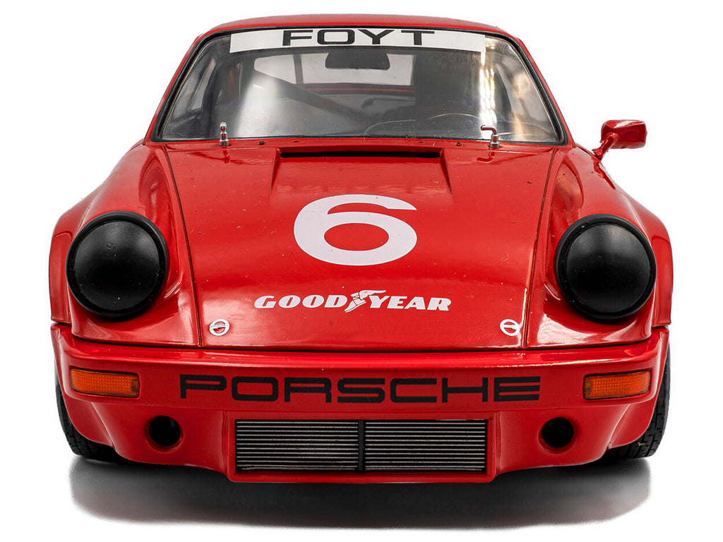 Porsche 911 IROC #6 A.J. Foyt "International Race of Champions" (1974) 1/18 Diecast Model Car by Solido - image 5
