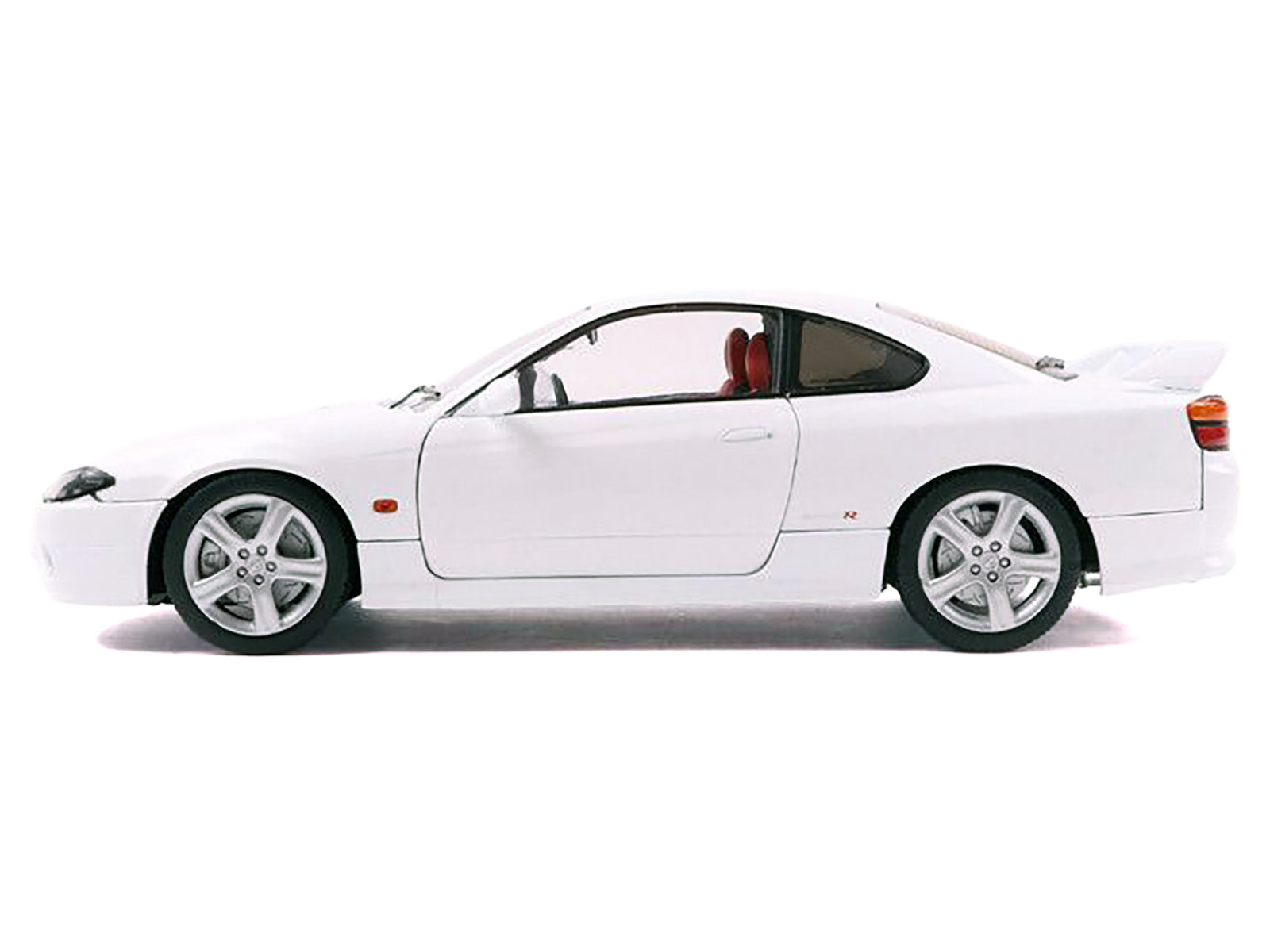 1999 Nissan Silvia (S15) Spec-R Aero RHD (Right Hand Drive) Aspen White 1/18 Diecast Model Car by Solido - image 4