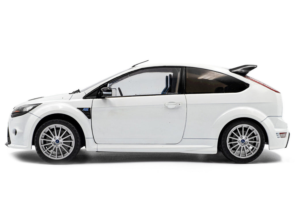 2009 Ford Focus RS MK2 Frozen White 1/18 Diecast Model Car by Solido - image 3