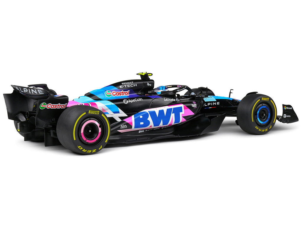 Alpine A524 #10 Pierre Gasly "BWT" Formula One F1 Monaco GP (2024) "Competition" Series 1/18 Diecast Model Car by Solido - image 3